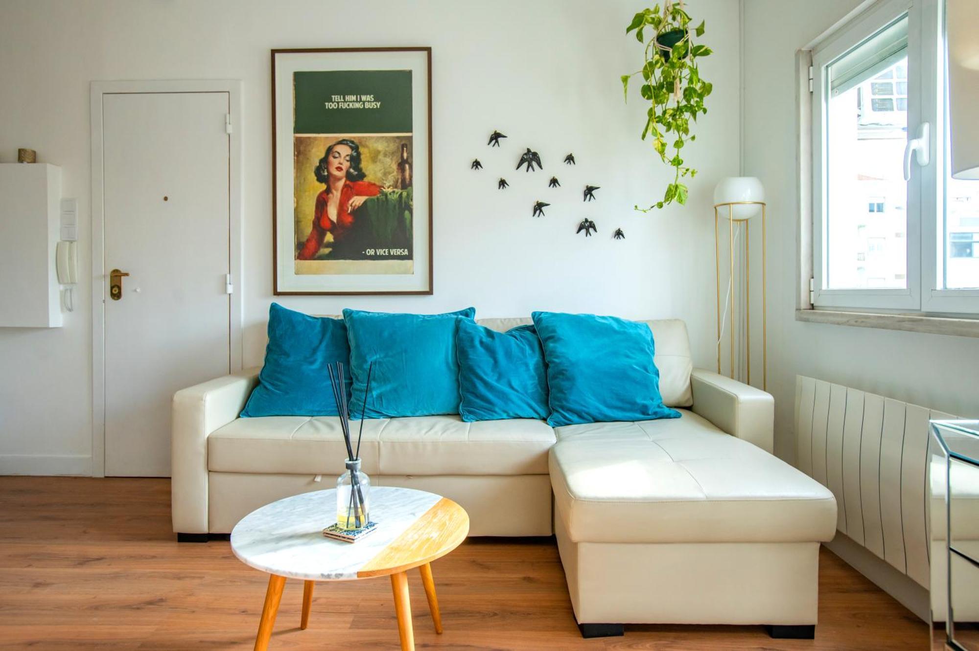 Bright Apartment In Lisbon Bagian luar foto